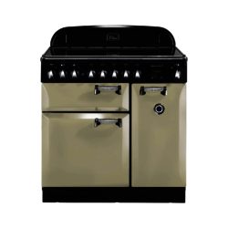 Rangemaster Elan 90cm Electric Induction 89410 Range Cooker in Cream with Induction Hob